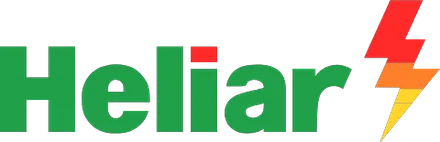 Logo de baterías Heliar